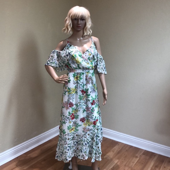 ⭐️ Bogo ⭐️ EUC Nanette Lepore BOHO Floral layered dress size 8 - Picture 4 of 11